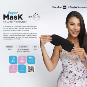 SUPER MASCARA PARA DORMIR ION BALLS